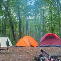 露营地的帐篷